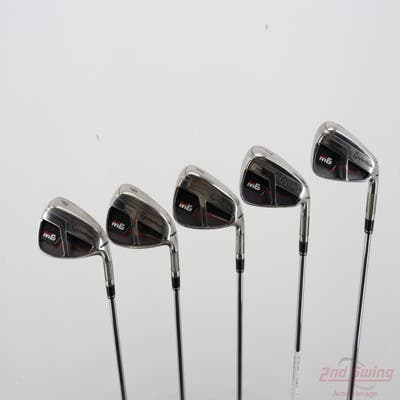 TaylorMade M6 Iron Set 6-PW FST KBS Tour C-Taper 105 Steel X-Stiff Right Handed -1/2"