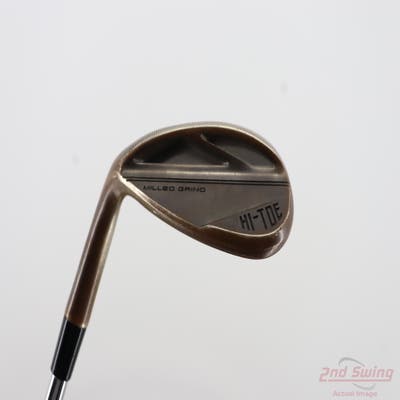 TaylorMade Milled Grind HI-TOE Wedge Gap GW 52° 9 Deg Bounce FST KBS Hi-Rev 2.0 Steel Wedge Flex Left Handed 35.75in