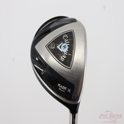 Callaway Razr X Black Fairway Wood 3 Wood 3W 15° Callaway Stock Graphite Graphite Regular Right Handed 43.25in