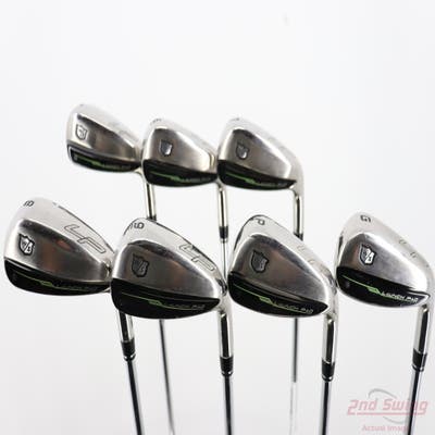 Wilson Staff Launch Pad 2 Iron Set 5-PW GW FST KBS Max Ultralite Steel Regular Right Handed +1/2"
