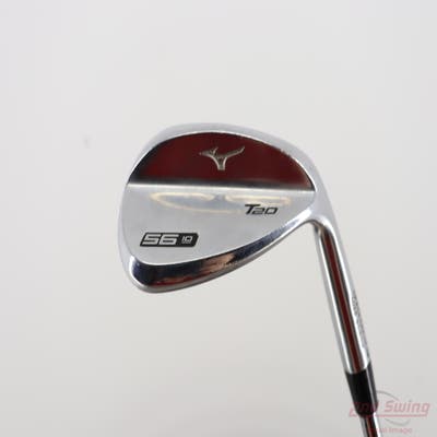 Mizuno T20 Satin Chrome Wedge Sand SW 56° 10 Deg Bounce True Temper Dynamic Gold Tour Issue S400 Steel Wedge Flex Right Handed 35.75in