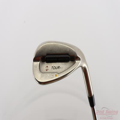 Ping Tour-W Brushed Silver ThinSole Wedge Gap GW 52° 12 Deg Bounce Ping AWT Steel Wedge Flex Right Handed Yellow Dot 36.0in