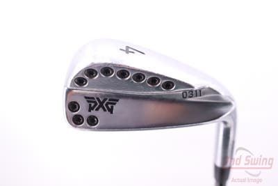 PXG 0311 Chrome Single Iron 4 Iron FST KBS Tour $-Taper Lite PVD Steel Senior Right Handed 39.5in