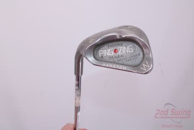 Ping Zing Single Iron Pitching Wedge PW Ping KT-M Steel Stiff Left Handed Red dot 35.5in
