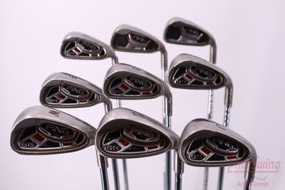 Ping G15 Iron Set 4-PW AW LW Ping AWT Steel Regular Right Handed White Dot 39.0in