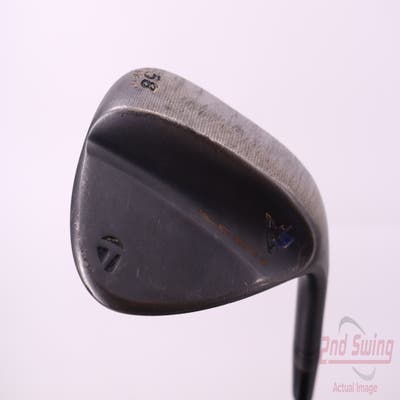 TaylorMade Milled Grind 3 Raw Black Wedge Lob LW 58° 11 Deg Bounce Stock Steel Wedge Flex Right Handed 35.25in