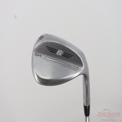 Titleist Vokey SM9 Tour Chrome Wedge Lob LW 58° 12 Deg Bounce D Grind Titleist Vokey BV Steel Wedge Flex Right Handed 35.25in