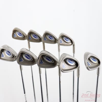 Ping G5 Iron Set 3-PW Ping AWT Steel Regular Right Handed Black Dot +1/4"