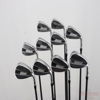 PXG 0211 Iron Set 3-PW AW GW SW Project X LZ Tour Graphite Stiff Right Handed +1"