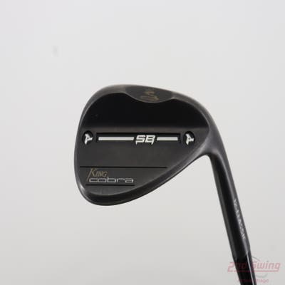 Cobra KING SB Black Wedge Gap GW 52° FST KBS Hi-Rev 2.0 125 Steel Stiff Right Handed 35.75in