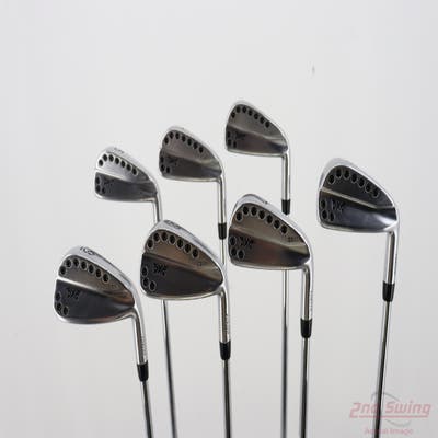 PXG 0311 Chrome Iron Set 3-9 Iron Project X 6.0 Steel Stiff Right Handed +3/4"