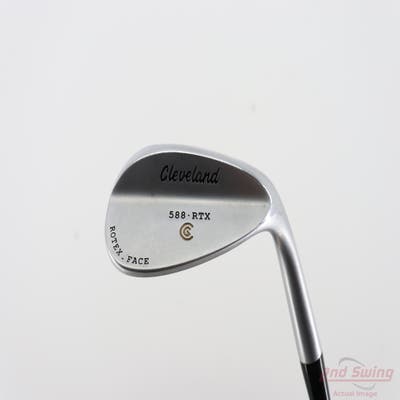 Cleveland 588 RTX Satin Chrome Wedge Lob LW 58° 12 Deg Bounce Steel Wedge Flex Right Handed 35.5in