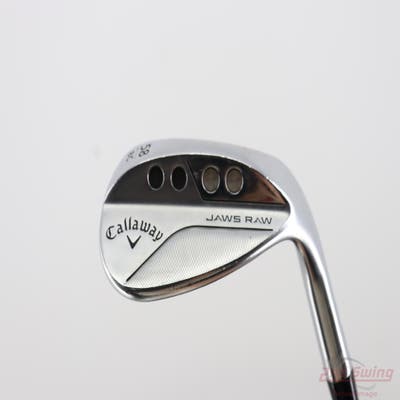 Callaway Jaws Raw Chrome Wedge Lob LW 58° 8 Deg Bounce C Grind Dynamic Gold Spinner TI Steel Wedge Flex Right Handed 35.0in