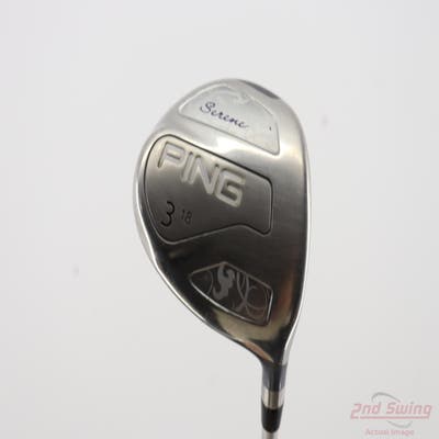 Ping Serene Fairway Wood 3 Wood 3W 18° Ping ULT 210 Ladies Ultra Lite Graphite Ladies Right Handed 42.25in
