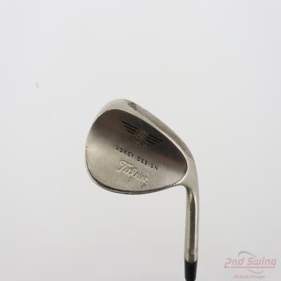 Titleist Vokey Black Nickel Wedge Lob LW 60° True Temper Dynamic Gold Steel Stiff Right Handed 35.5in