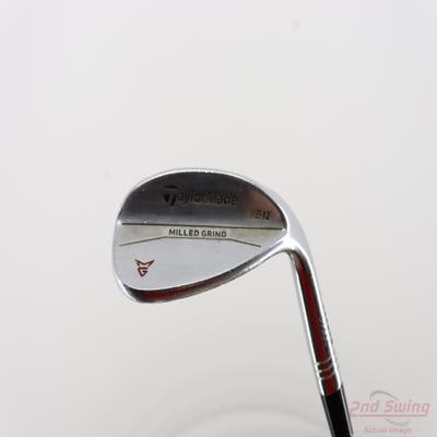 TaylorMade Milled Grind Satin Chrome Wedge Lob LW 58° 12 Deg Bounce HB True Temper Dynamic Gold Steel Wedge Flex Right Handed 35.25in