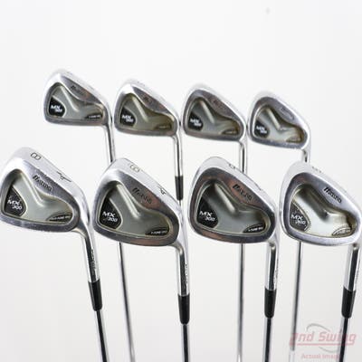 Mizuno MX 300 Iron Set 4-PW GW True Temper Dynamic Gold S300 Steel Stiff Right Handed +3/4"