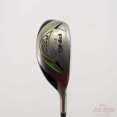 Ping Rapture V2 Hybrid 3-4 Hybrid 20° Mitsubishi Rayon Javln FX MH7 Graphite Stiff Right Handed Black Dot 40.0in
