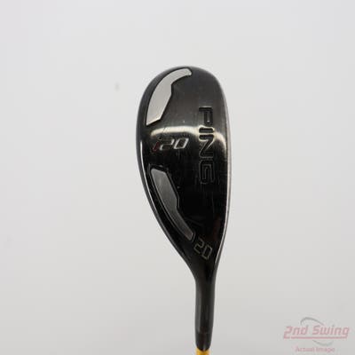 Ping I20 Hybrid 3 Hybrid 20° UST Proforce Axivcore Tour Black Graphite Tour Stiff Right Handed Black Dot 41.25in