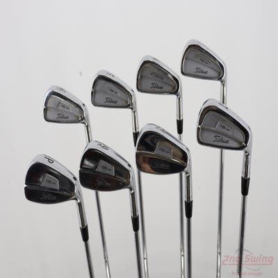 Titleist 735.CM Chrome Iron Set 3-PW True Temper Dynamic Gold S300 Steel Stiff Right Handed +1/4"