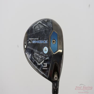 Callaway Paradym Ai Smoke Max Fairway Wood 3 Wood 3W 15° Mitsubishi Tensei AV-XLINK Blue 55 Graphite Regular Right Handed 43.25in