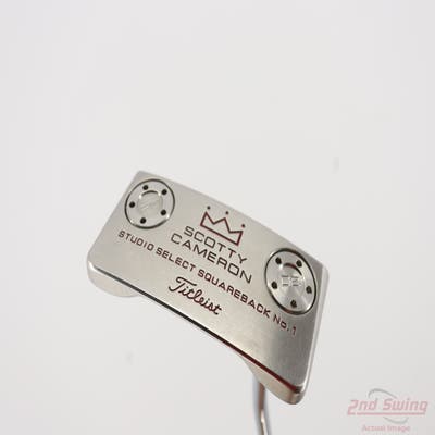 Titleist Scotty Cameron Studio Select Squareback 1 Putter Steel Right Handed 34.0in