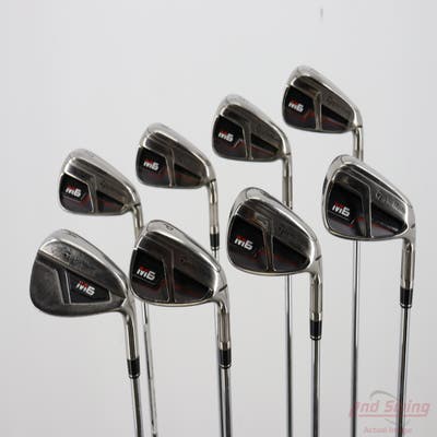 TaylorMade M6 Iron Set 4-PW AW Nippon NS Pro 840 Steel Regular Right Handed STD