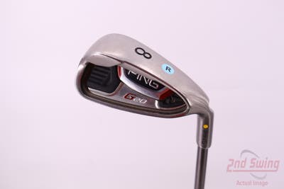 Ping G20 Single Iron 8 Iron Ping TFC 169I Graphite Regular Right Handed Yellow Dot 36.5in