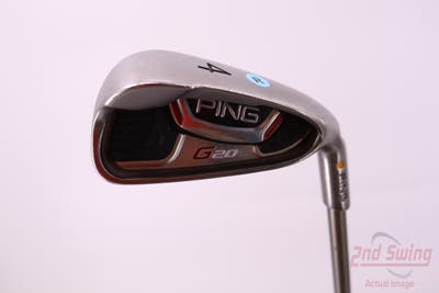 Ping G20 Single Iron 4 Iron Ping TFC 169I Graphite Regular Right Handed Yellow Dot 38.5in