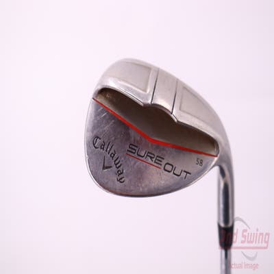 Callaway Sure Out Wedge Lob LW 58° FST KBS Tour 90 Steel Wedge Flex Right Handed 34.5in