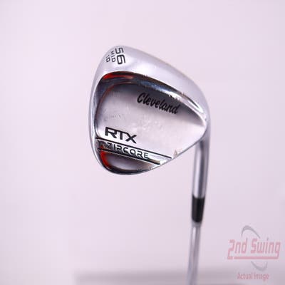 Cleveland RTX ZipCore Tour Satin Wedge Sand SW 56° 10 Deg Bounce Stock Steel Shaft Steel Stiff Right Handed 35.5in