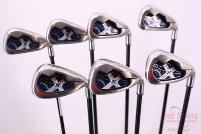 Callaway X-18 Iron Set 4-PW Callaway System CW75 Graphite Regular Right Handed 38.0in