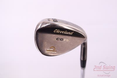 Cleveland CG15 Black Pearl Wedge Lob LW 58° 12 Deg Bounce Cleveland Action Ultralite 50 Steel Wedge Flex Right Handed 35.0in