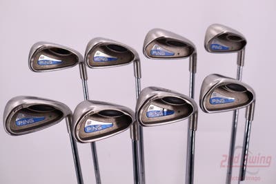 Ping G2 HL Iron Set 3-PW Stock Steel Shaft Steel Stiff Right Handed Green Dot 39.0in