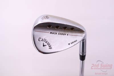 Callaway Mack Daddy 4 Chrome Wedge Sand SW 56° 12 Deg Bounce W Grind Dynamic Gold Tour Issue S200 Steel Wedge Flex Right Handed 35.25in