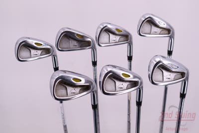 TaylorMade Rac LT 2005 Iron Set 4-PW TM T-Step 90 Steel Stiff Right Handed 38.25in