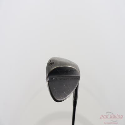 Titleist Vokey SM8 Jet Black Wedge Lob LW 58° 8 Deg Bounce M Grind Dynamic Gold AMT S300 Steel Stiff Right Handed 35.5in