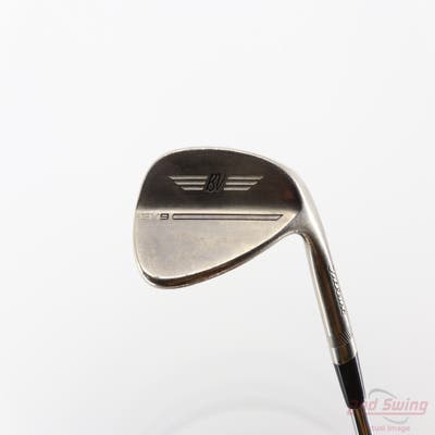 Titleist Vokey SM9 Brushed Steel Wedge Gap GW 50° 12 Deg Bounce F Grind FST KBS S-Taper Steel Stiff Right Handed 36.0in