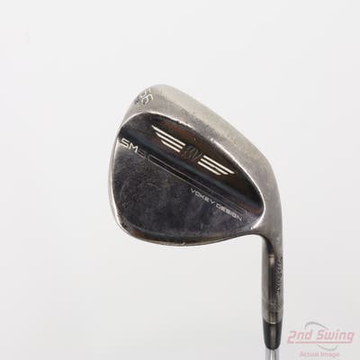 Titleist Vokey SM9 Brushed Steel Wedge Sand SW 56° 8 Deg Bounce M Grind FST KBS S-Taper Steel Stiff Right Handed 35.75in