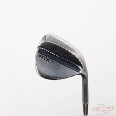 Cleveland RTX 6 ZipCore Black Satin Wedge Lob LW 58° 10 Deg Bounce Mid True Temper Dynamic Gold Spinner Tour Issue Steel Wedge Flex Right Handed 35.25in