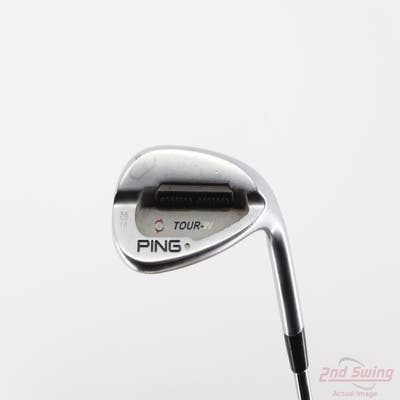 Ping Tour-W Brushed Silver Wedge Sand SW 56° 14 Deg Bounce Ping AWT Steel Stiff Right Handed White Dot 36.25in
