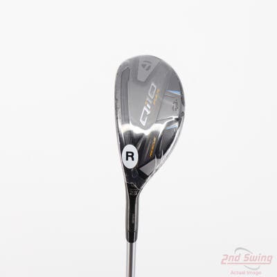 Mint TaylorMade Qi10 MAX Hybrid 4 Hybrid 23° Fujikura Speeder NX TCS 50 Graphite Regular Left Handed 40.0in