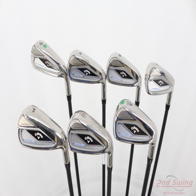 Callaway Paradym Ai Smoke HL Iron Set 6-PW AW GW Project X Cypher 2.0 50 Graphite Senior Right Handed STD