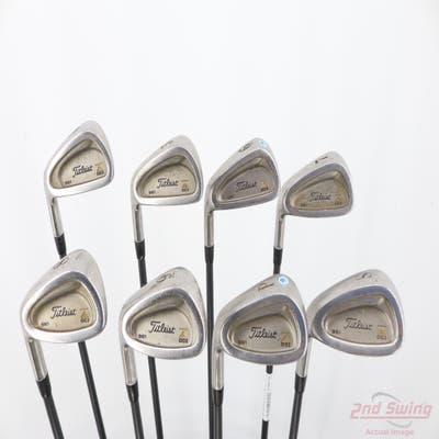 Titleist DCI 981 Iron Set 4-PW SW Custom Graphite Shaft Graphite Regular Left Handed +1/4"