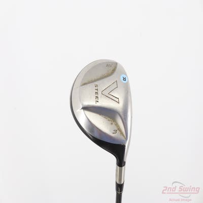 TaylorMade V Steel Fairway Wood 3 Wood 3W 15° TM M.A.S.2 Graphite Regular Right Handed 42.75in