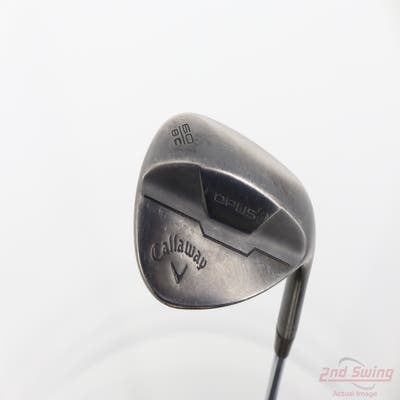 Callaway Opus Black Shadow Wedge Lob LW 60° 8 Deg Bounce C Grind True Temper Dynamic Gold Mid 115 Wedge Steel Wedge Flex Right Handed 35.0in