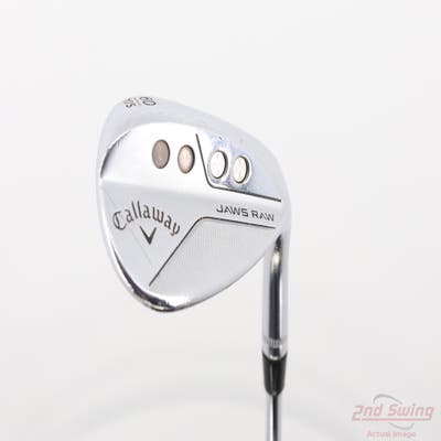 Callaway Jaws Raw Chrome Wedge Lob LW 60° 10 Deg Bounce S Grind True Temper Dynamic Gold Spinner Tour Issue Steel Wedge Flex Right Handed 35.0in
