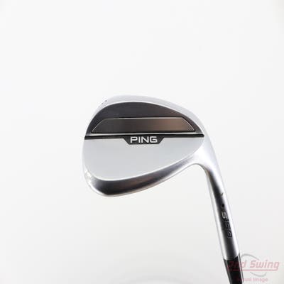 Ping s159 Chrome Wedge Lob LW 58° 6 Deg Bounce T Grind Ping Z-Z115 Steel Wedge Flex Right Handed Black Dot 35.25in