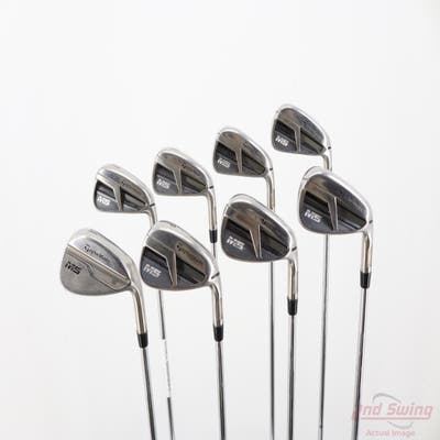 TaylorMade M5 Iron Set 4-PW AW Nippon 950GH Steel Stiff Right Handed +3/4"