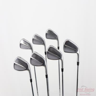 Titleist 2025 T100 Iron Set 4-PW True Temper Dynamic Gold S200 Steel Stiff Right Handed +1/4"